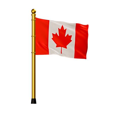 Kanada Flagge  3D Icon