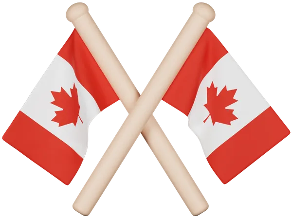 Kanada Flagge  3D Icon