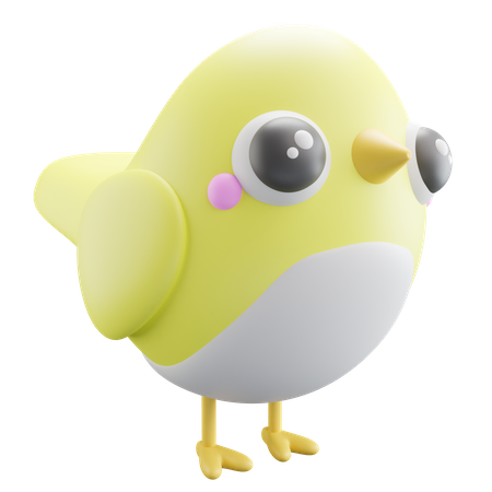 Kanarienvogel  3D Icon