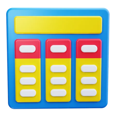 Kanban  3D Icon