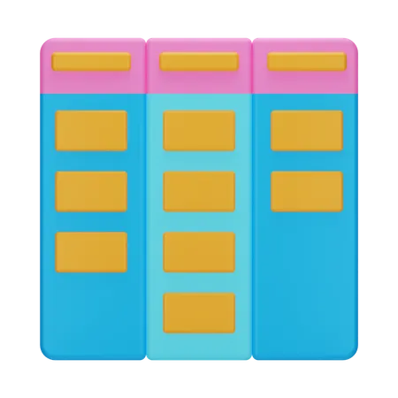 Kanban  3D Icon