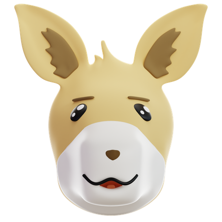 Kangaroo  3D Icon