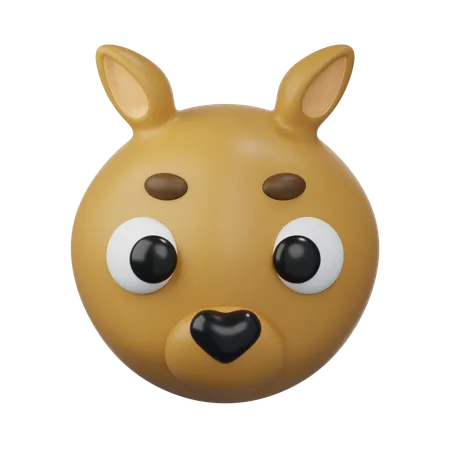 Kangaroo  3D Icon