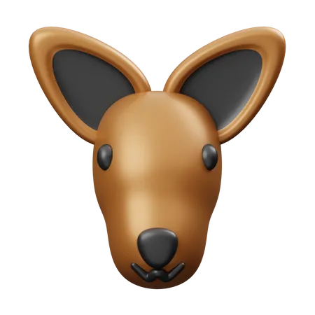 Kangaroo  3D Illustration