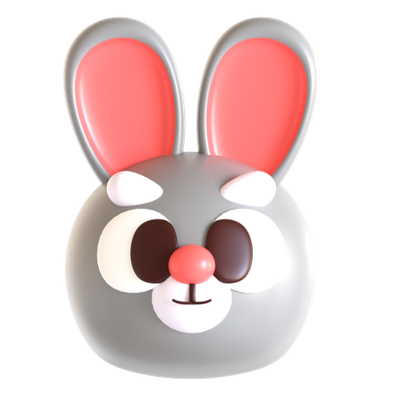 Kaninchen  3D Icon