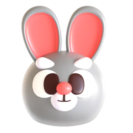 Kaninchen  3D Icon