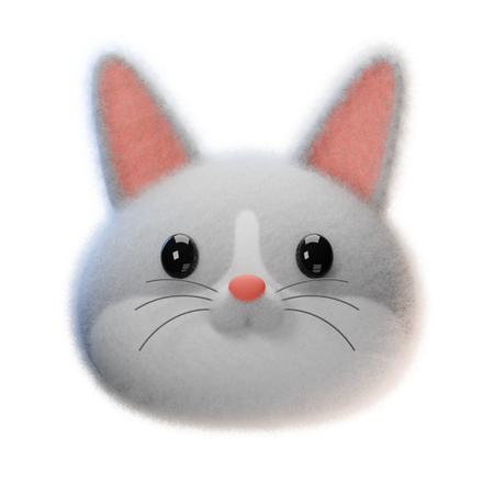 Kaninchen  3D Icon