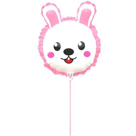 Kaninchenballon  3D Icon
