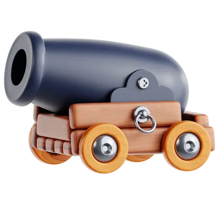 Kanone  3D Icon