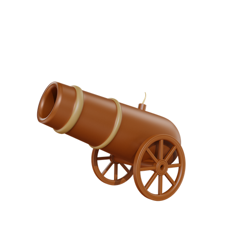 Kanone  3D Illustration