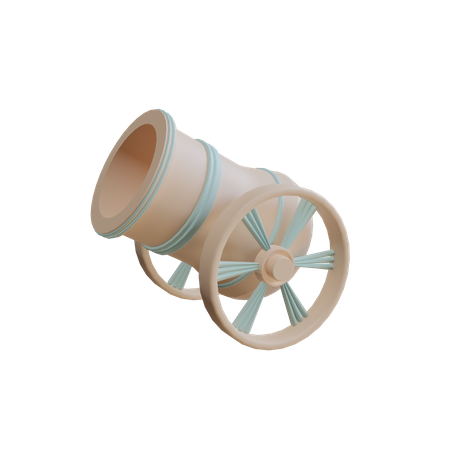 Kanone  3D Icon