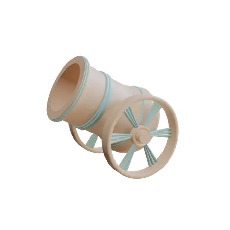 Kanone  3D Icon