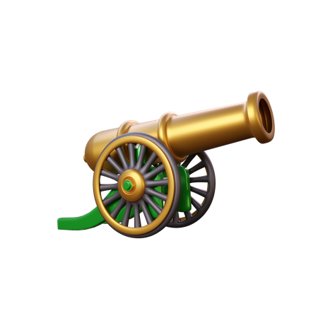 Kanone  3D Icon