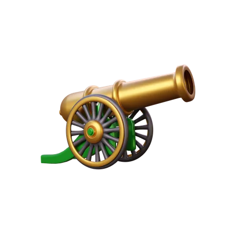 Kanone  3D Icon