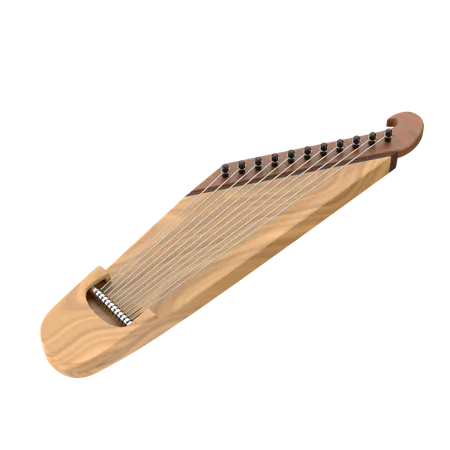 Kantele  3D Icon