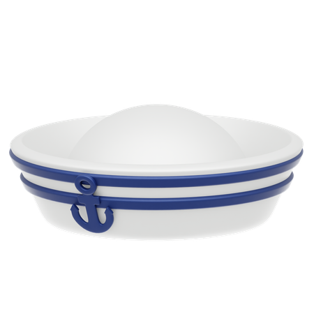 Kapitänsmütze  3D Icon