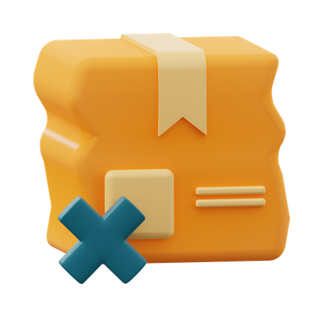 Kaputte Kiste  3D Icon