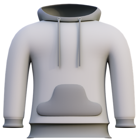 Kapuzenpullover  3D Icon