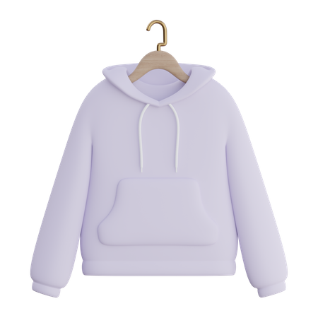 Kapuzenpullover  3D Icon