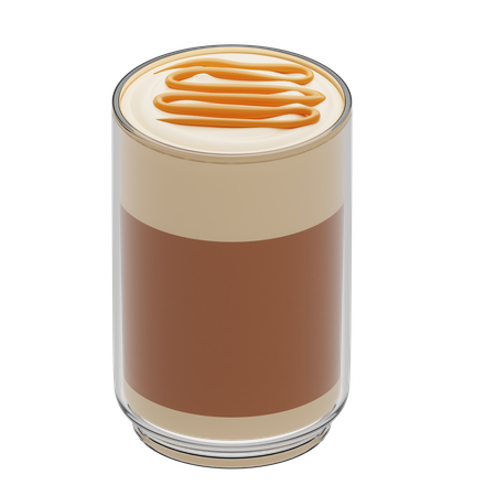 Caramel Macchiato  3D Icon