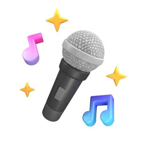 Karaoke  3D Icon