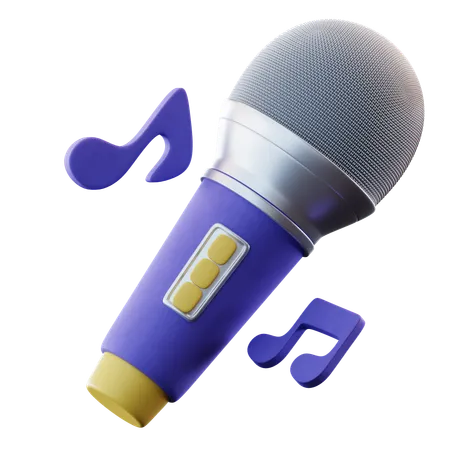 Karaoke  3D Icon