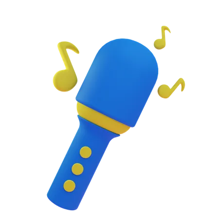 Karaoke  3D Icon