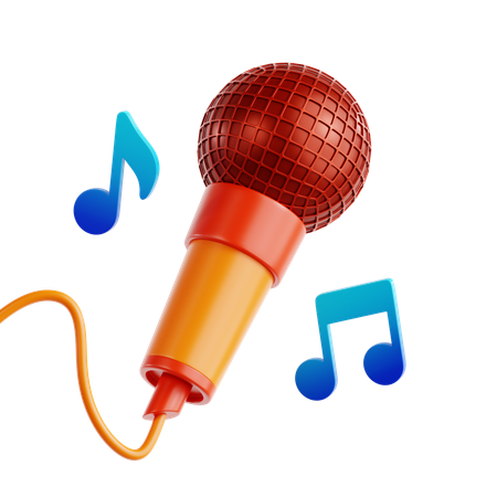 Karaoke  3D Icon