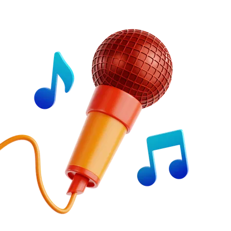 Karaoke  3D Icon