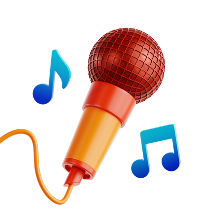 Karaoke  3D Icon