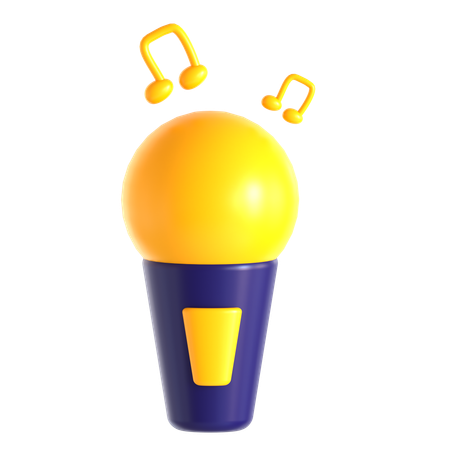 Karaoke  3D Icon