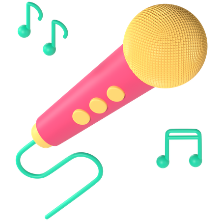 Karaoke  3D Icon