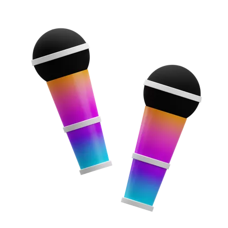 Karaoke Music  3D Icon