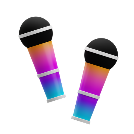 Karaoke Music  3D Icon