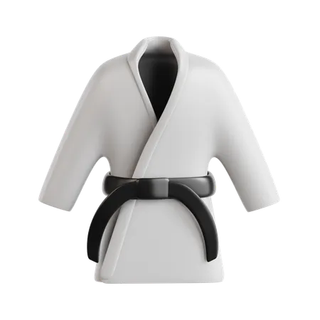 Karate-Kleidung  3D Icon