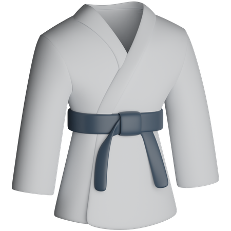 空手着  3D Icon