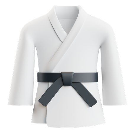 Karate Uniform  3D Icon