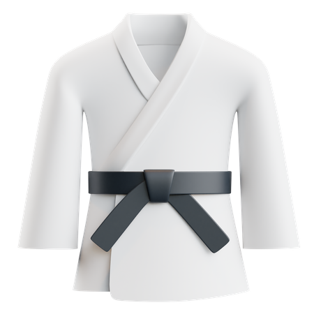 Karate Uniform  3D Icon