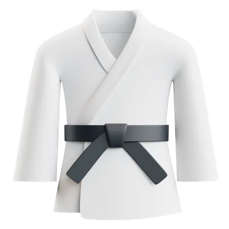 Karate Uniform  3D Icon
