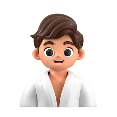 空手家のアバター  3D Icon