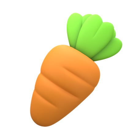 Karotte  3D Icon