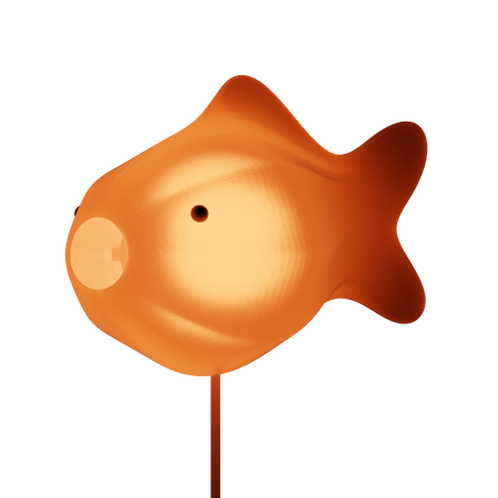 Karpfen Laterne  3D Icon