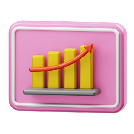 Karriere Wachstum  3D Icon