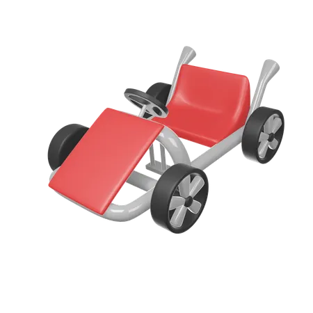 Kart  3D Icon
