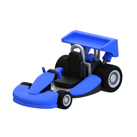 Kart-Rennen  3D Icon