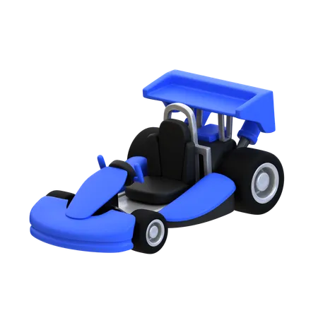 Kart-Rennen  3D Icon