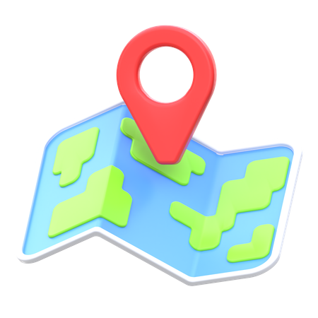 Karte  3D Icon