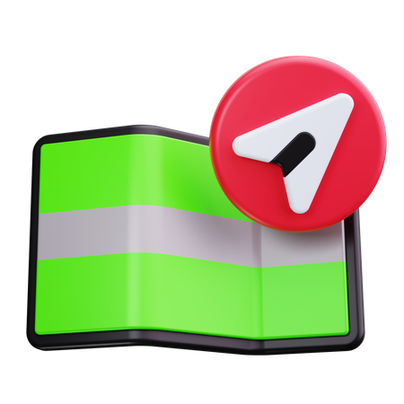 Karte  3D Icon