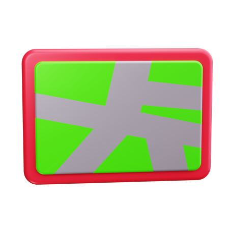 Karte  3D Icon