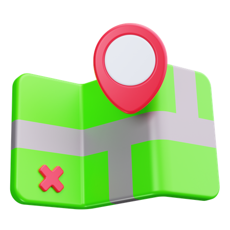 Karte  3D Icon